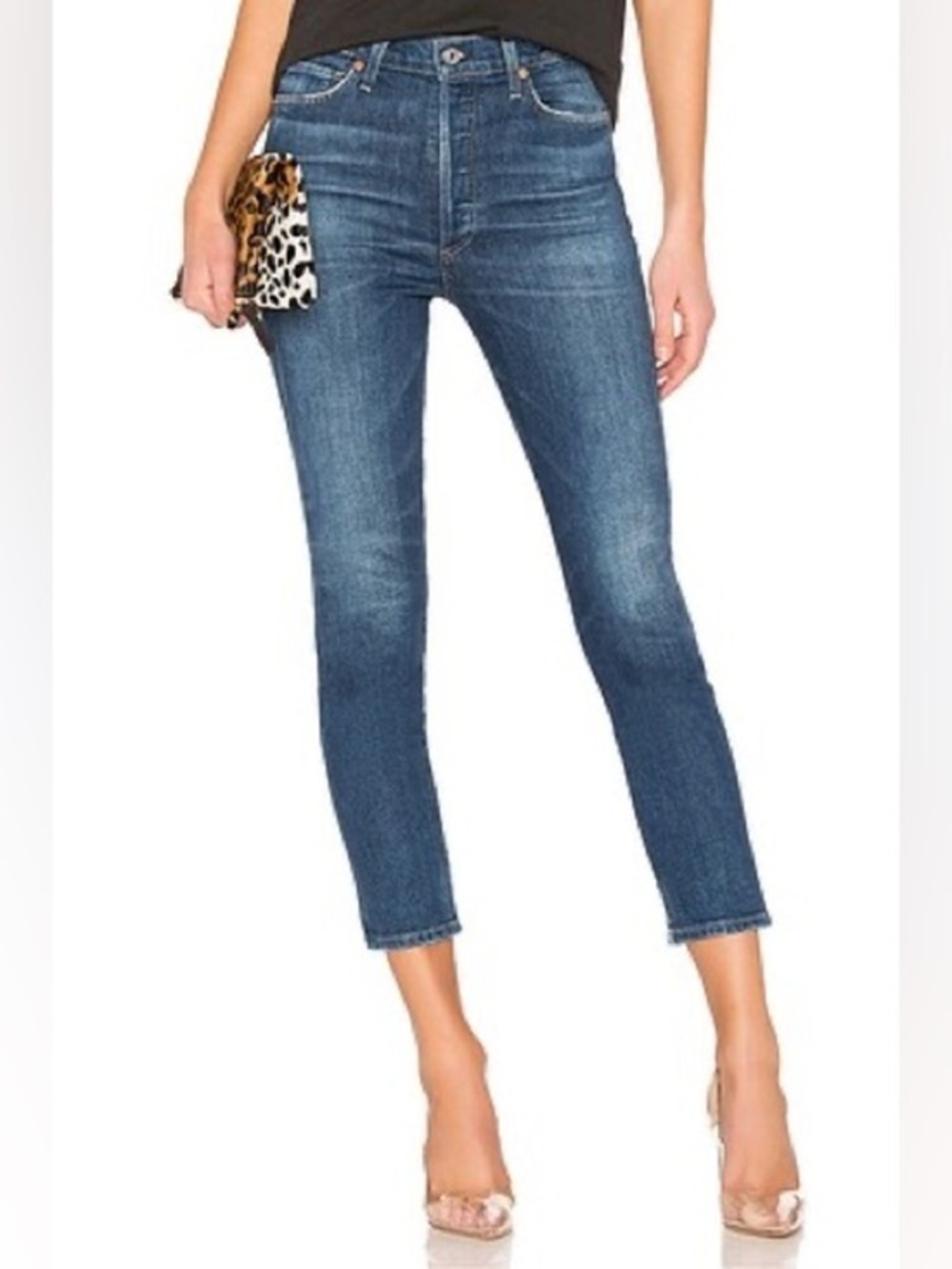 CITIZENS OF HUMANITY Olivia Crop High Rise Slim Jean size 30